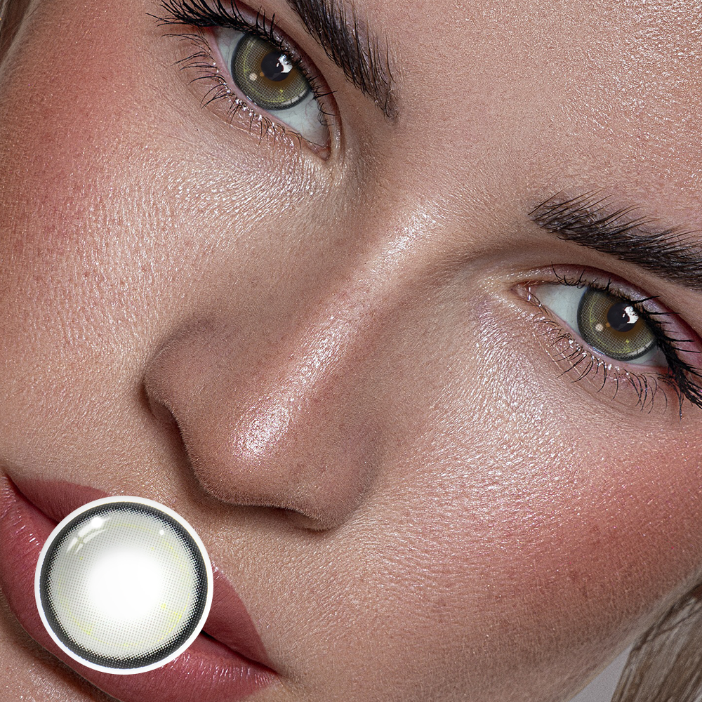 Shaula Gray Prescription Coloured Contact Lenses